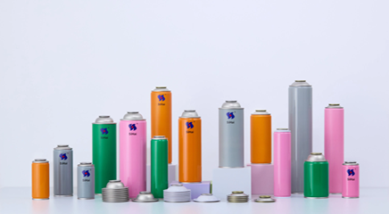 empty aerosol tin can factory