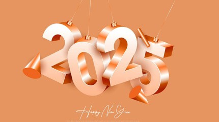 Уведомление о выходном дне в Новый год 2025 года